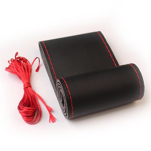 38cm/15inch Non-slip Car Steering Wheel Cover Soft Artificial Leather Braid On the Steering Wheel Cover Car Interior Accessories
