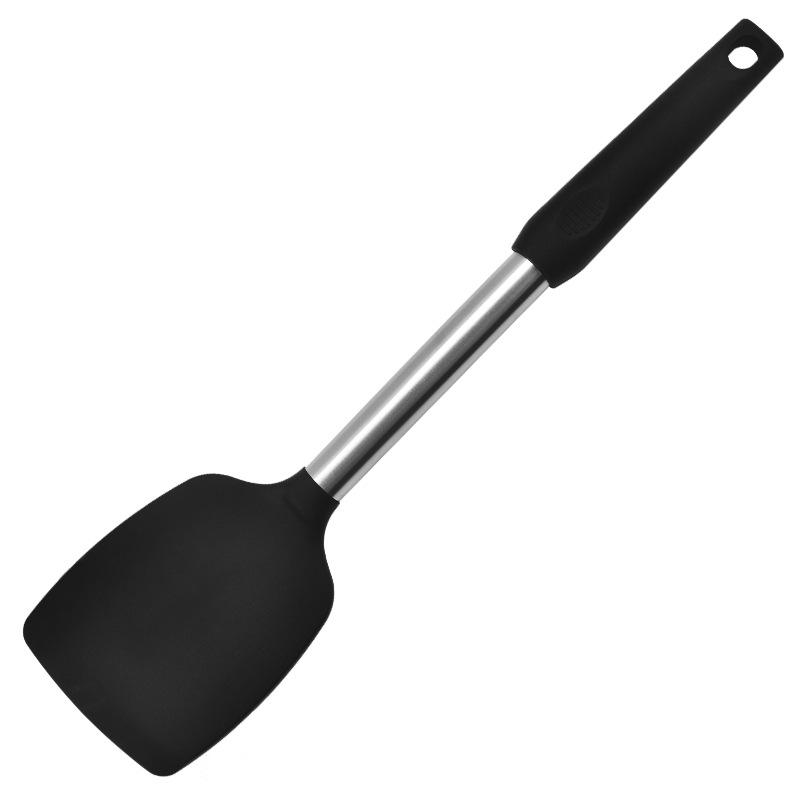 Food Grade High-Temperature Silicone Spatula & Pot Scraper for Non-Stick Pans