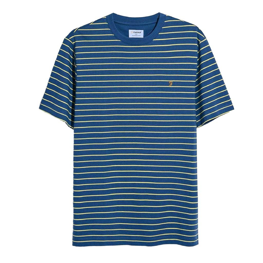 Farah Mens Oakland Stripe T-Shirt