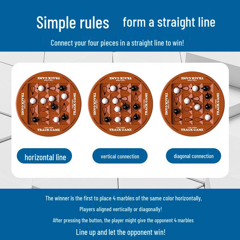 Orbital Logic Chess: Educational Two-Player Board Game for Kids - Interactive Party Toy