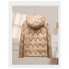 Womens Short Down Jacket 50% Duck Fill Lightweight Warm Hooded Coat Winter Casual Wear