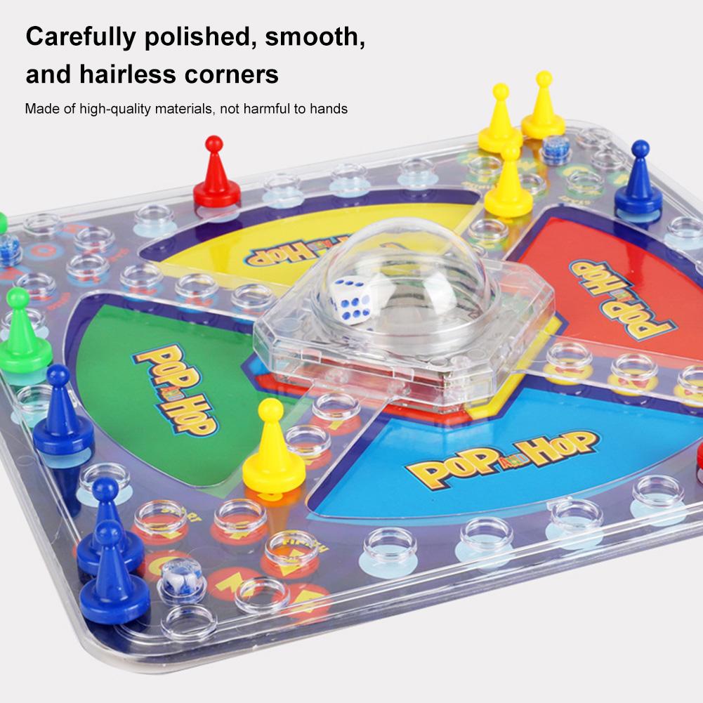 Multiple Players Board Games Race To Base and Chasing Board Game Fun Parent-Child Game for Indoor Interactive Activity