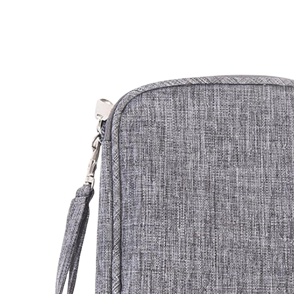 Portable Travel Organizer Bag Cord Waterproof for Cables Hard Drives Headphone