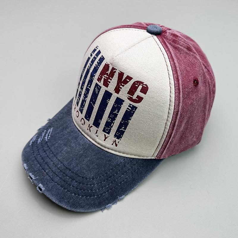 Men Women Cotton Fashion Snapback Caps Versatile Leisure New Cowboy Baseball Hat Street Hip-Hop Sunshade Outdoor Sport American