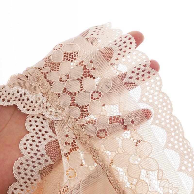 Damen Spitzen-BHs Top Bequemes Bralette Einfarbig Beauty Back Unterwäsche Sexy Weste Weiblich Mit Polsterung Kabelloser BH Lingerie