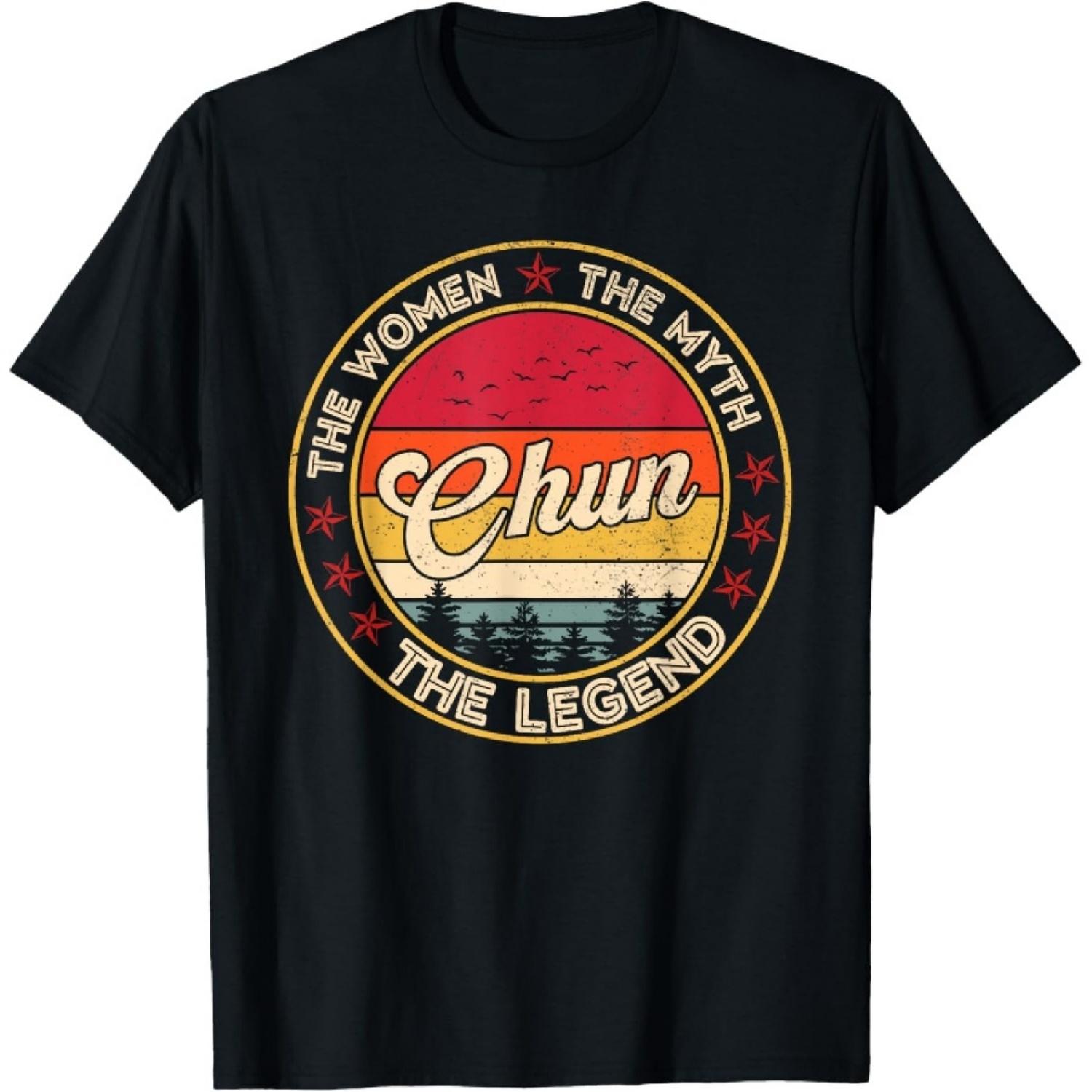 

Chun The Women The Myth The Legend T-Shirt XXXXXL чорний