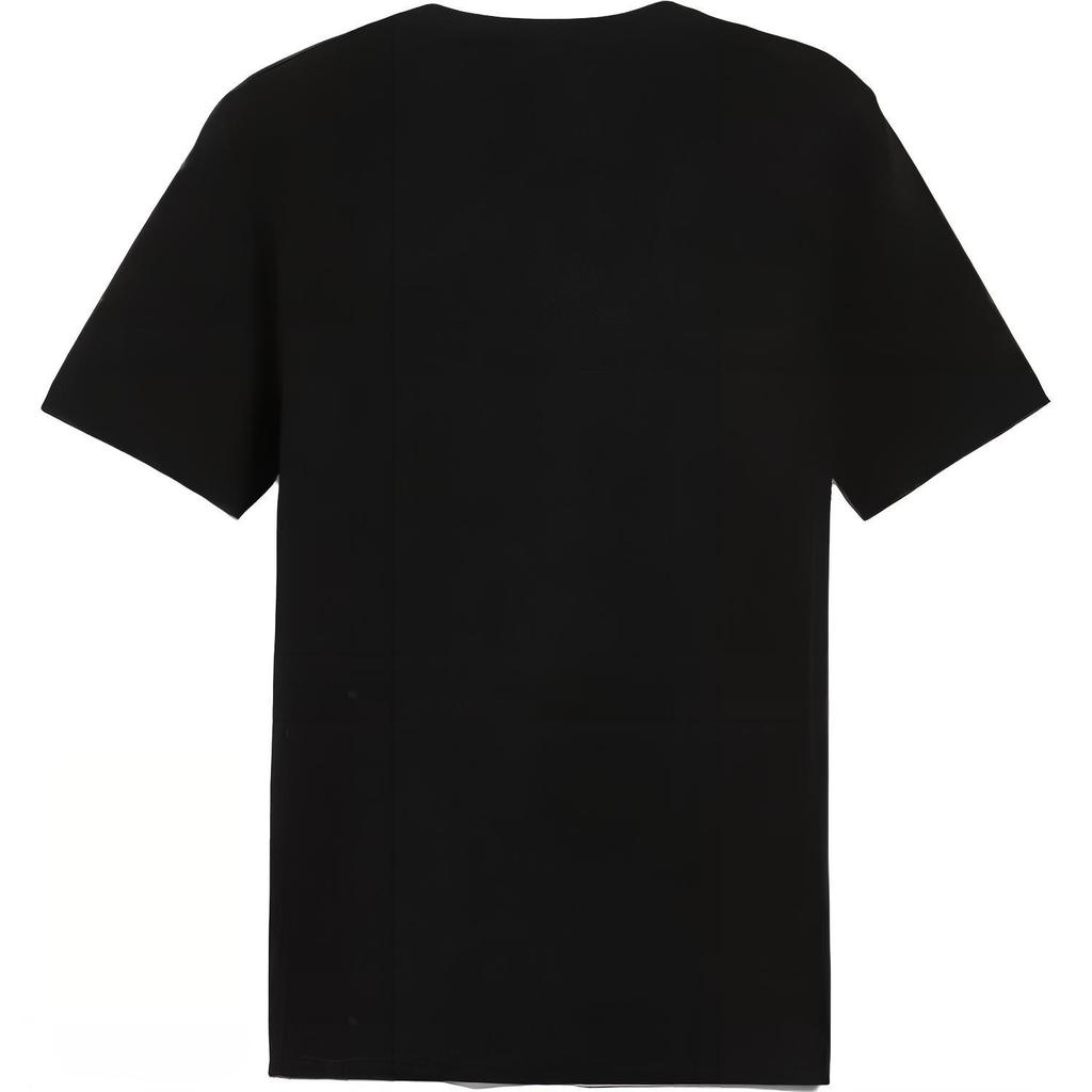 Puma Rad/Cal Dk Acm Ess Logo Print Crew Neck Short Sleeve T-Shirt Men T-Shirts Black 777669-04