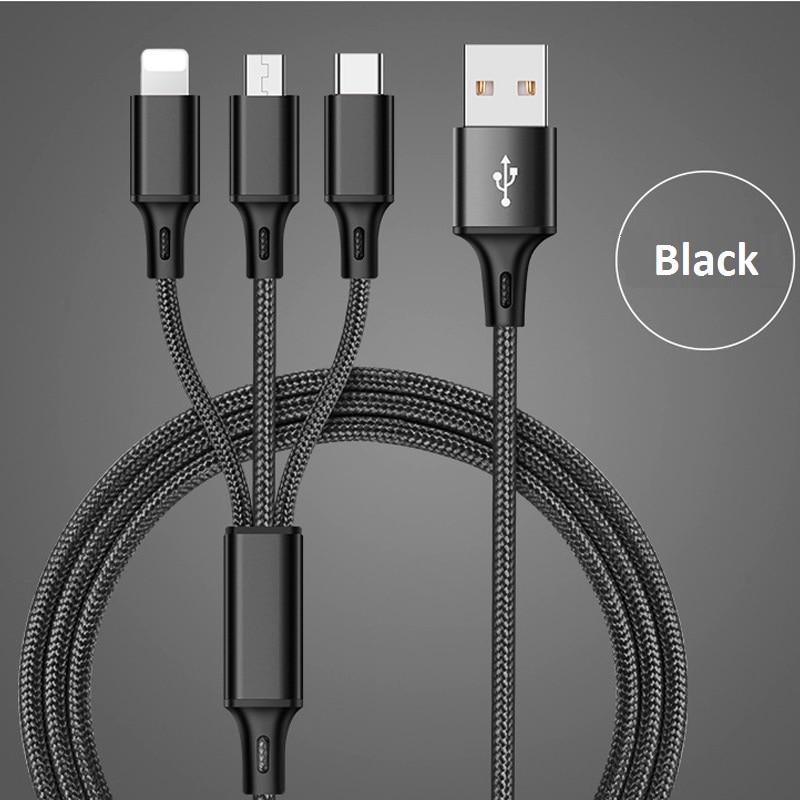 Horse Suitable for Any Mobile Phone Three in One Data Line Horse Suitable for Any Mobile Phone Three in One Data Line