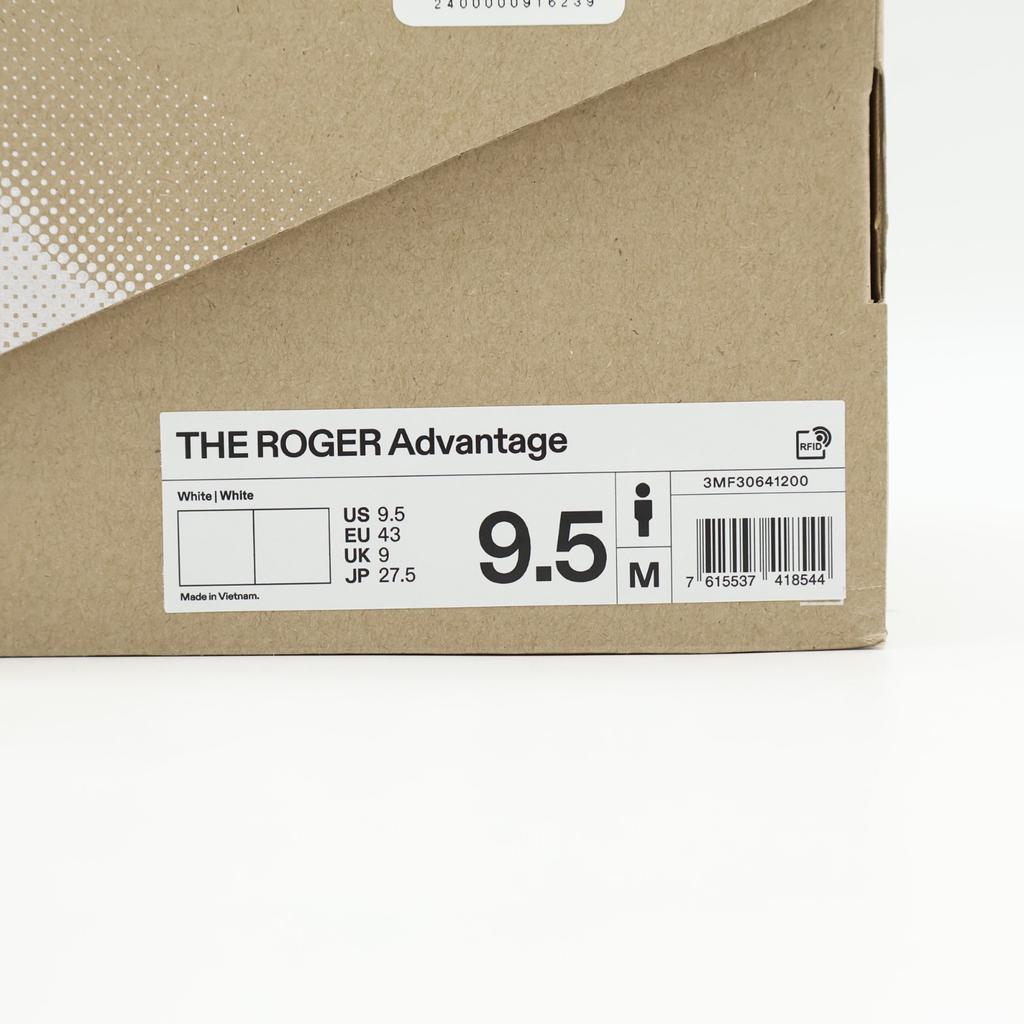 3MF30641200 On THE ROGER Advantage White White (Men's)