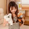 Koala Tiger Slap Snap Wrap Forest Animal Plush Hand Ring  Children Game Props