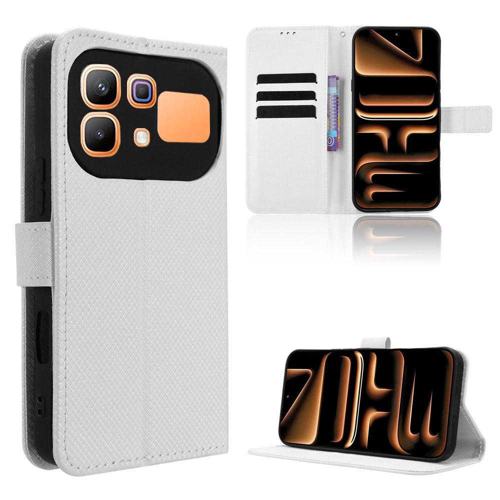 Flip Cover compatible for Infinix Note 60/Note 60 Pro PU Leather Phone Case Full-Body Protection with [RFID Blocking]