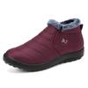 Fashion Women Boots Winter Waterproof Snow Boots for Women Short Plush Ankle Boots Warm Fur Flat Causal Cotton Winter Boots Women Shoes