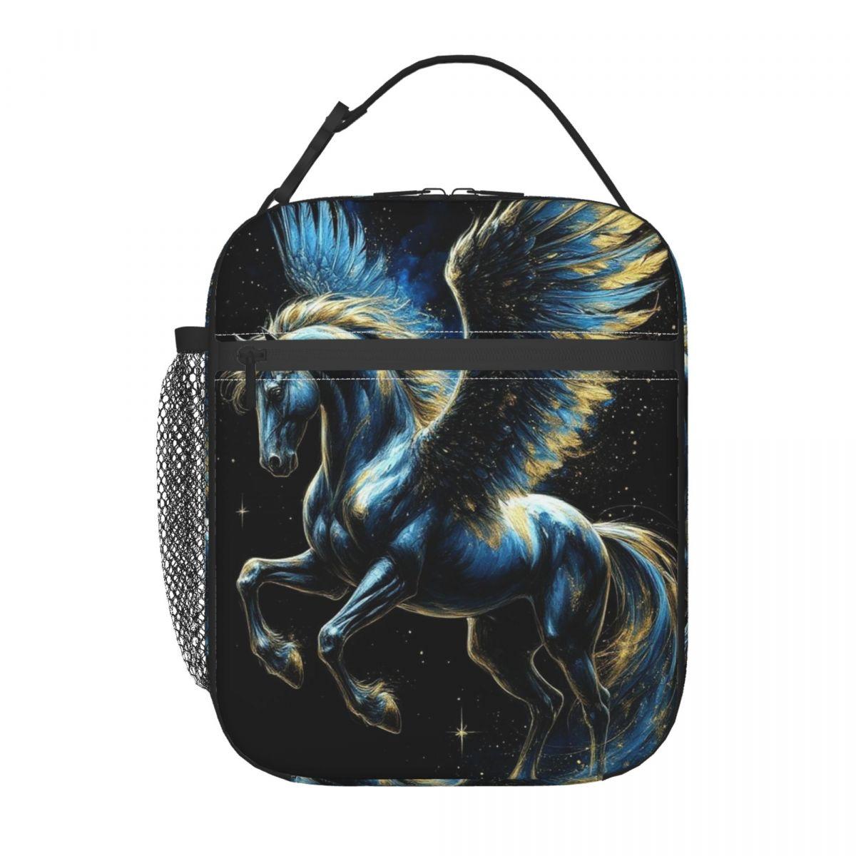 

Pegasus Design Insulated Lunch Bag for Women Office Cooler Thermal Food Box Tote Portable Lunch Boxes Container One Size