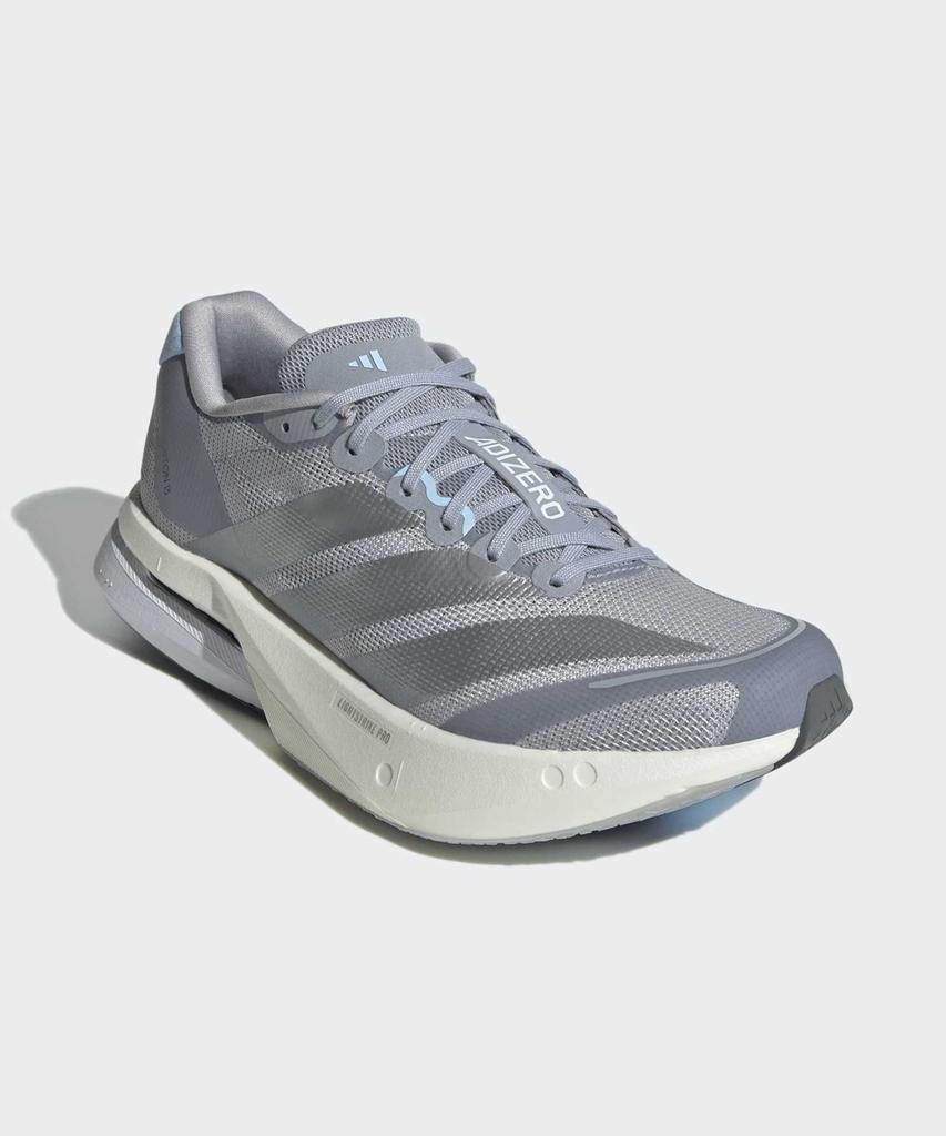 Adidas Adizero Boston 13 W - Halo Silver: Glow Blue / Js4949