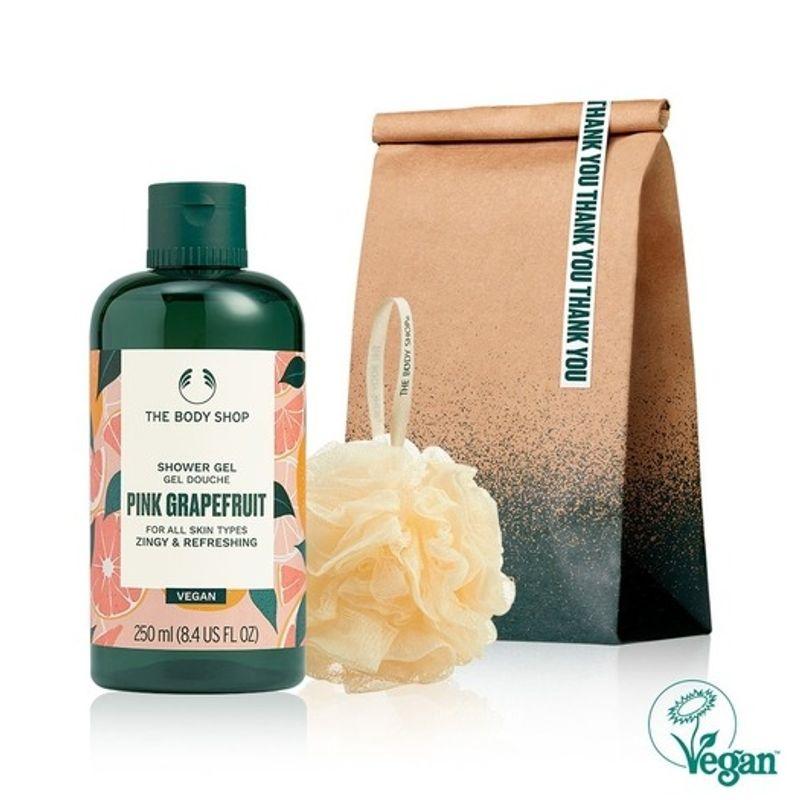 The Body Shop Pink Grapefruit Shower Gel 250ML Gift Set (888127) FREE