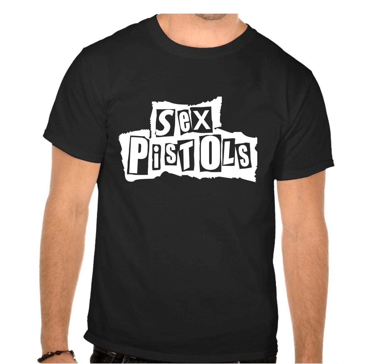 SEX PISTOLS Rock Band Rock Music legends Black T-shirt -896- 4XL