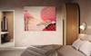 Canvas print, Asian Pink Landscape