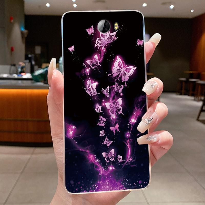 Case For Honor 5A Case Honor5A LYO-L21 Luxury Butterfly Soft TPU Silicone Cover for Huawei Y5 II Y5 2 CUN-U29 CUN-L21 Back Cover