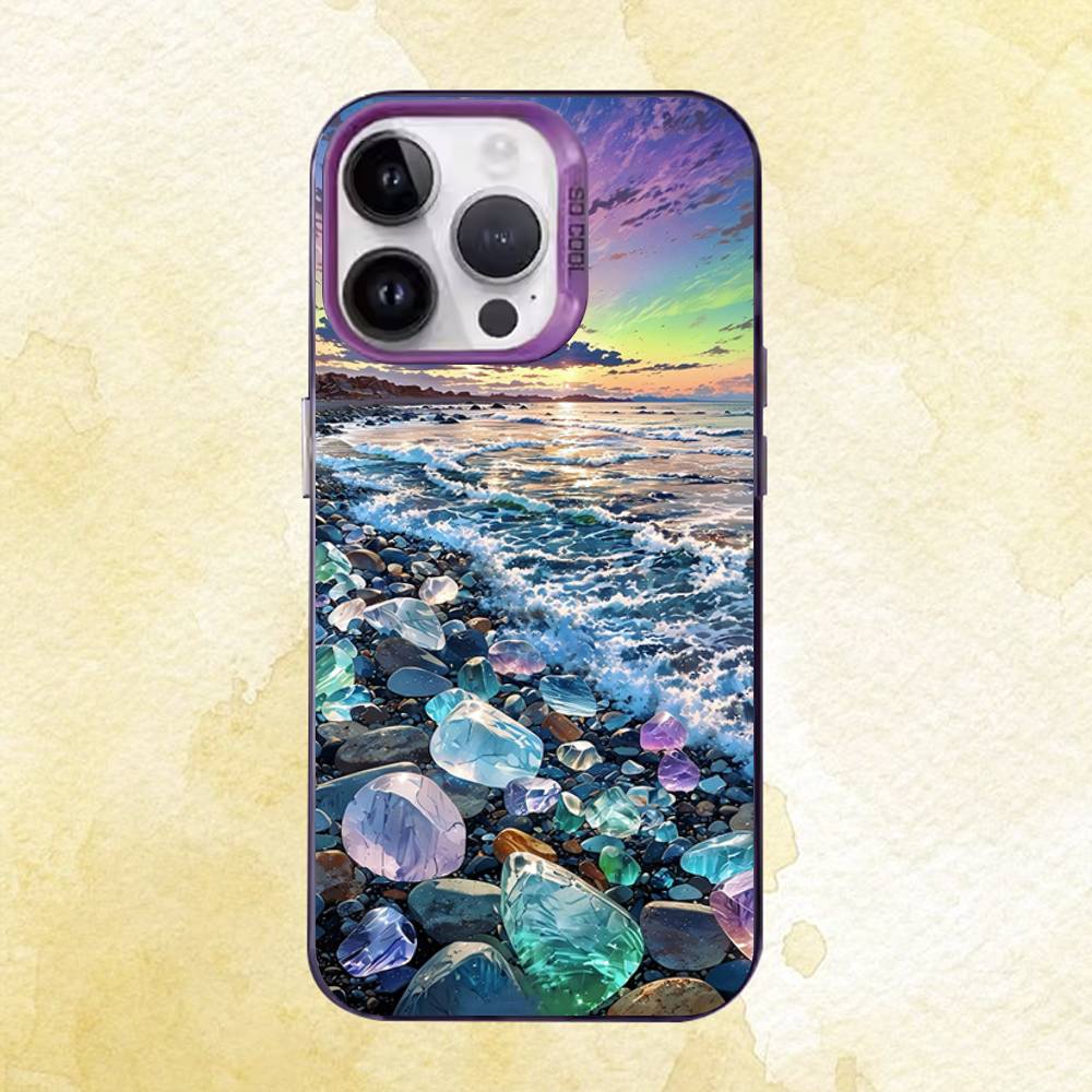 

Чехол для телефона со стразами для iPhone 17 16e 16 15 14 13 12 Pro Max X XR XS MAX Задняя крышка iPhone12