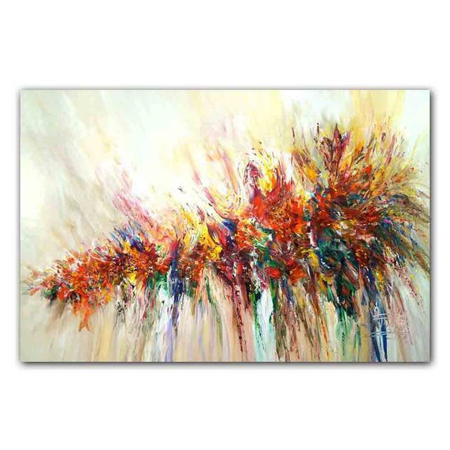 New Nordic Abstract Art Canvas Painting Aesthetic Color Graffiti Poster Office Wall Painting Living Room Home Decoration Mural No Frame