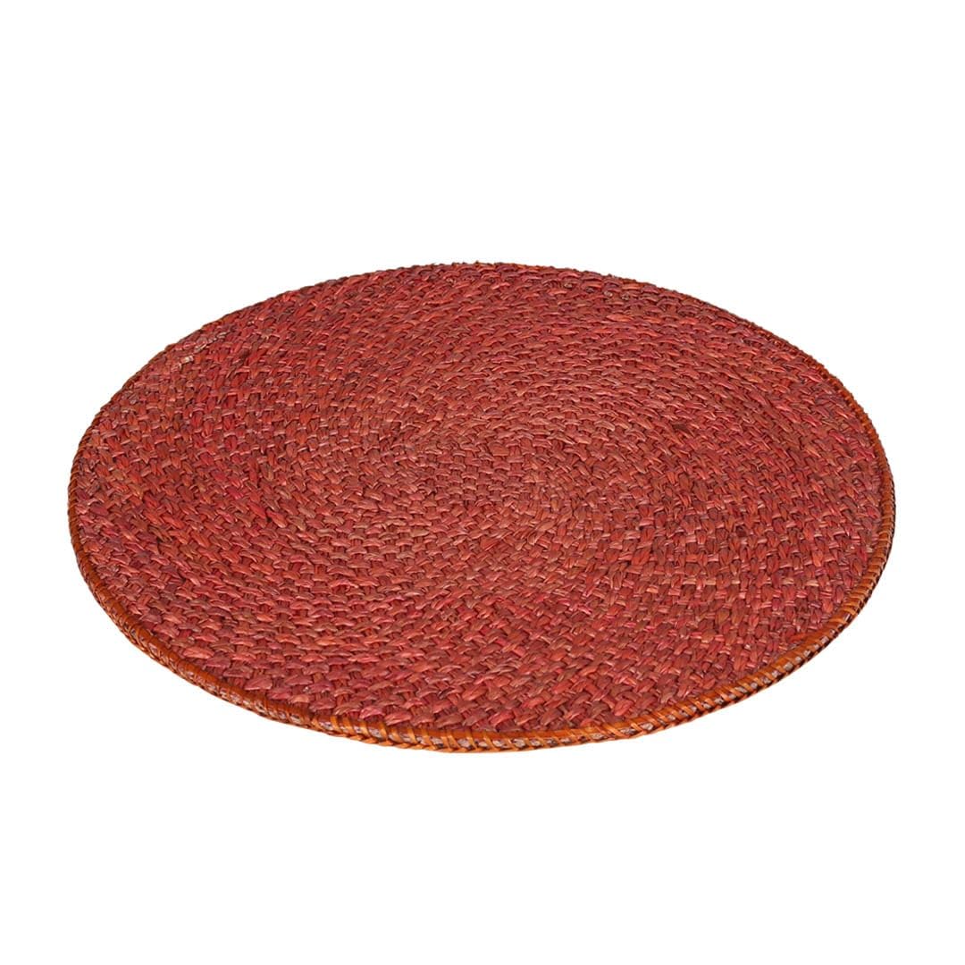 Dulton Natural Placemat, Orange, Seagrass, 380mm, RN-0905OR оранжевый
