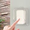 1 Set Wireless Doorbell Button Protective Cover Rainproof Transparent Doorbell Cover Universal Doorbell Splash Guard