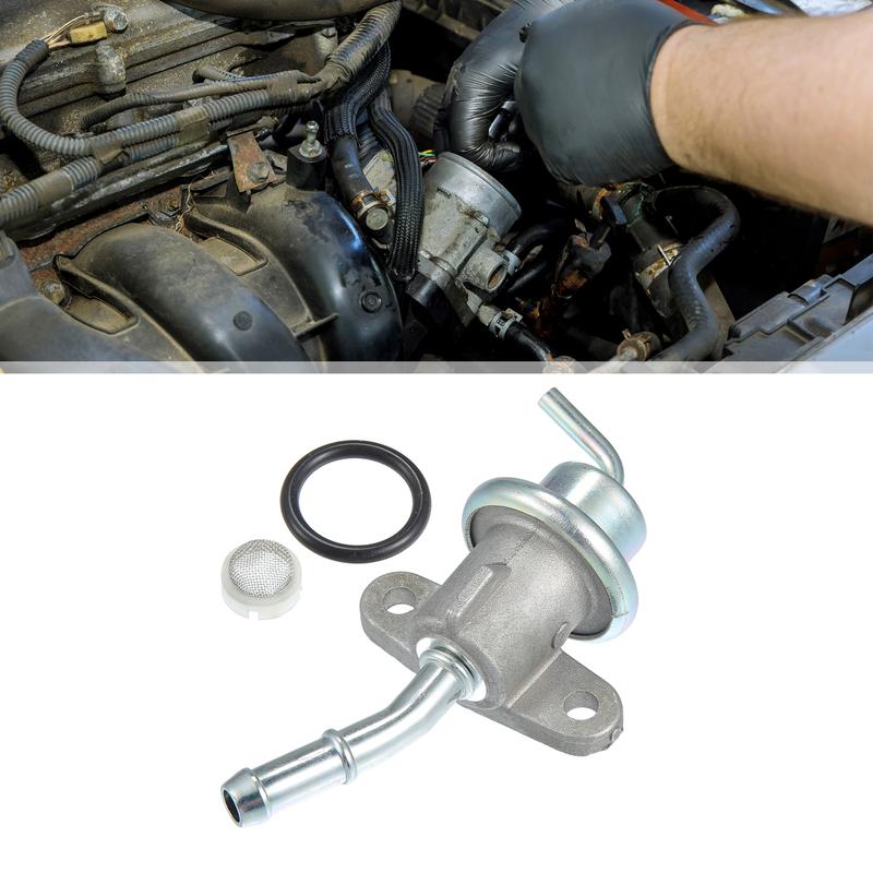 UXCELL Fuel Injection Pressure Regulator for Honda CBR600F4i 2002-2006 Silver Tone