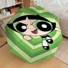 1PC Warner Powerpuff Girls Automatic Open/Close Umbrella with Windproof, 53-Rib Sturdy Canopy, Durable Ribs1270A