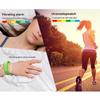LED Digital Smart Bracelet Waterproof Smart Clock Smart Bracelet, A