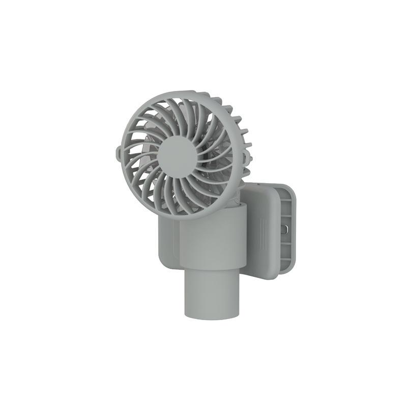 

High-Speed Portable Clip & Hanging Fan: Outdoor & Desktop with Stepless Speed Control Clip-On Waist Fan