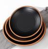 Melamine Tableware Restaurant Food Plate Round Imitation Porcelain Creative Plate