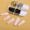 1mm Tiny Dot Nail Art Sequins 3D Laser Round Dots Paillettes New Disco Nail Sequin  for Nail Art