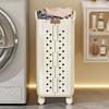 Multipurpose Portable Laundry Hamper with 4 Wheels Folding Clothes Storage Solution for Efficient Home Organization