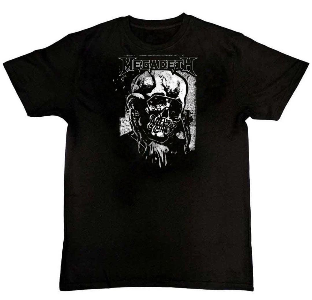 Megadeth - Hi-Con Vic Graphic Print Mens T-Shirt M