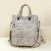 PU Multi-Function Shoulder Bag Retro Women Backpack