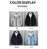 Men’s Windproof & Waterproof Velvet Hooded Jacket for Autumn/Winter - Trendy Soft Shell Couple Design