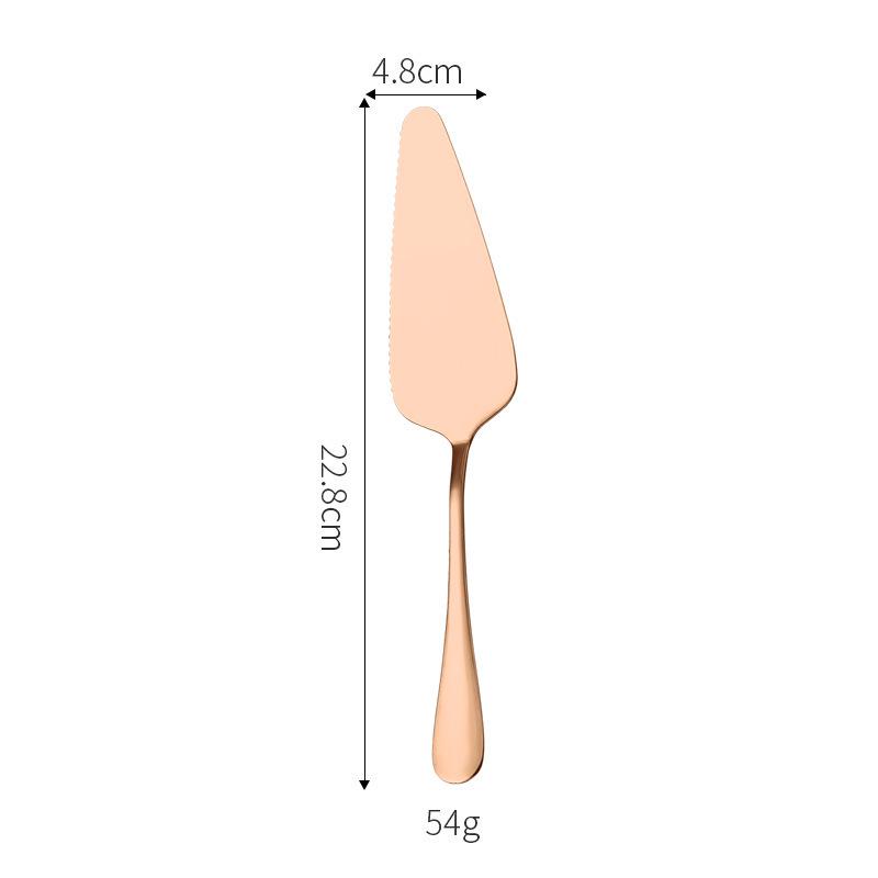 European Style Cake & Pizza Spatula Set - 410 Stainless Steel, Set of 2, Gift Box for Birthday Parties