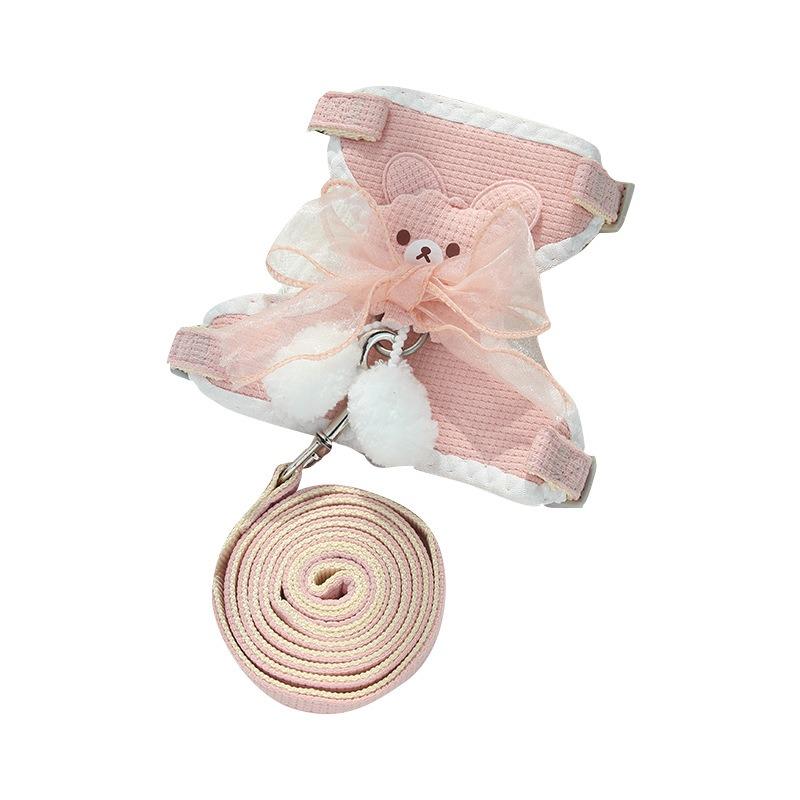 Escape Proof Vest Type Cat Harness Leash For Cats