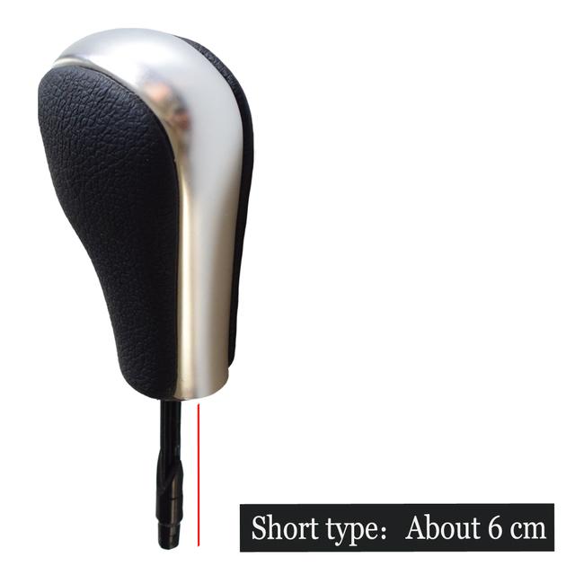 Mânere automate pentru cutia de viteze pentru mașină Buton schimbător de viteze Cap pârghie pentru BMW E39 E46 E53 E60 E61 E63 E64 E83 E81 E82 E87 E90 E91 E92