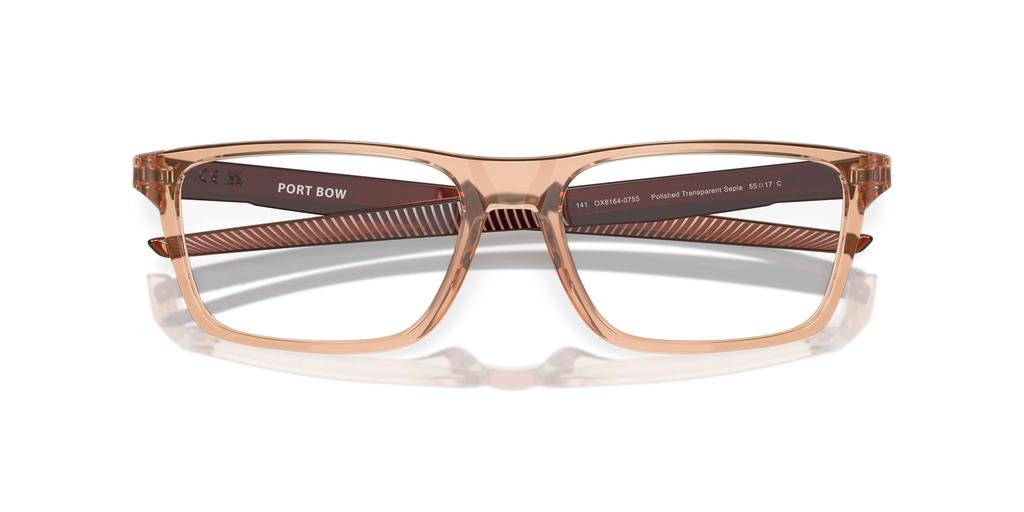 Oakley OX8164 PORT BOW Clear 57 Prescription Glasses Men's