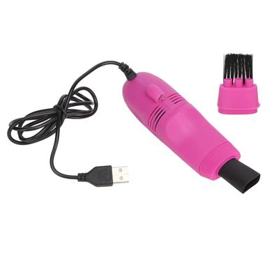 Mini Keyboard Cleaner Handheld Large Suction Mini USB Vacuum Cleaner for Nail Art Computer