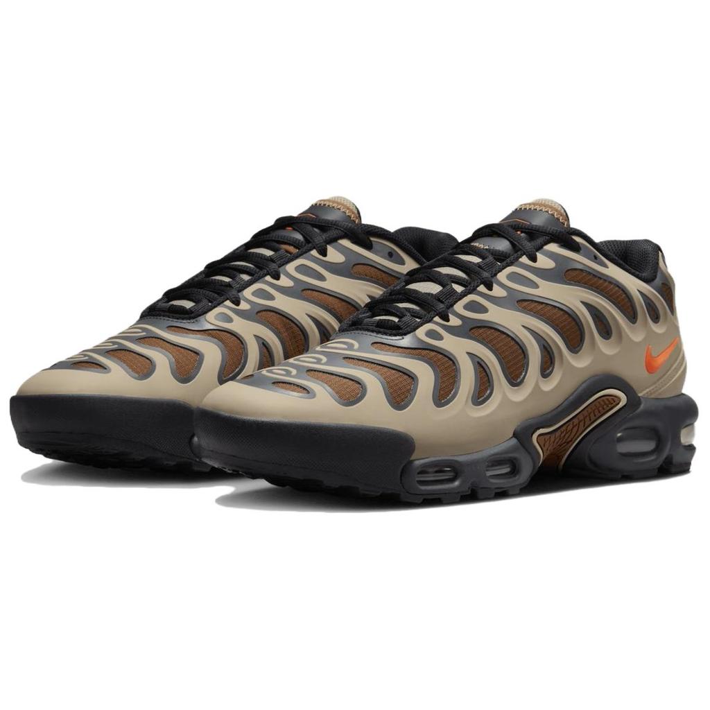 Nike Air Max Plus Drift Khaki Sanddrift Unisex Sneakers Tan Dark-Smoke-Grey Hyper-Crimson FZ3041-200