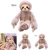 Delightfully Soft 50/70cm Sloth Plush Stuffed Toy Animal Ideal For Kids Presents