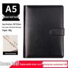 Xutong Simple Leather Loose-Leaf Notebook