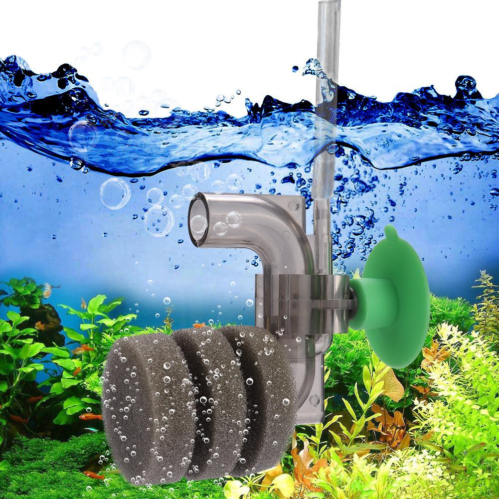 Mini Silent Oxygen Pump Water Filter Sponge for Aquarium Fish Tank