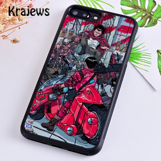 Чехол для телефона Krajews Anime Movie Akira Kaneda для iPhone 14 5 6s 7 8 plus X XR XS 11 12 13 pro max Samsung S21 S22ultra Plus