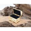 Metal Princess Jewelry Box, Treasure Box, Jewelry Storage Box, S Suitcase, Packaging Box