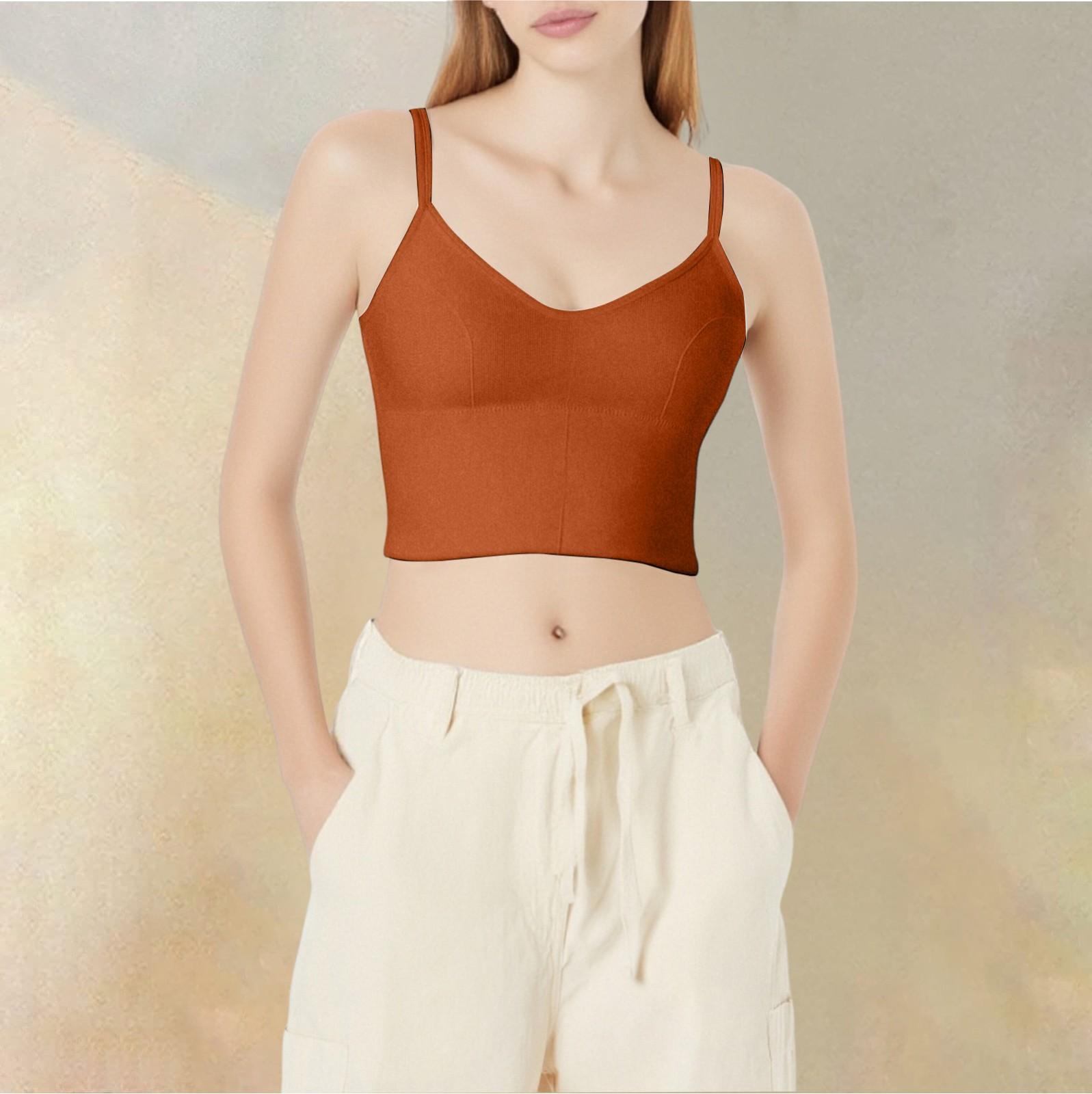 

Женский топ-майка без рукавов с плиссировкой One Size шафрановый