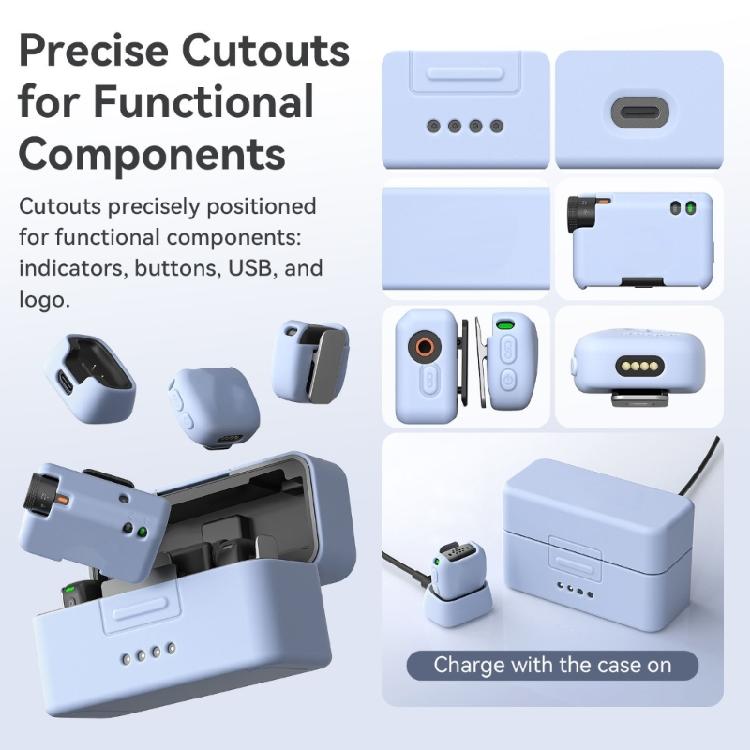 Weiche Silikon Schutzhülle für Mikrofon Mini Drahtloses Mikrofon Zubehör Schutzhülle Zubehör