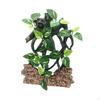 Climb Tree Branch Decor Gecko Plant Ornament with Suction Cup Decorative Geckos Snake Background